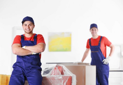 Moving truck service planning for a Mayfair property move