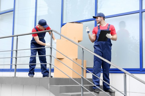 Careful packing and furniture protection for a Mayfair home move