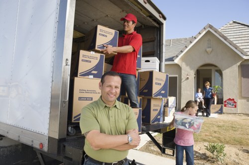 Moving van and removal equipment for a man and van service