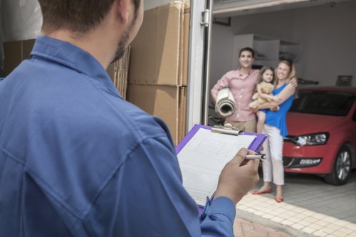 Local removals crew handling a residential and commercial move in Mayfair