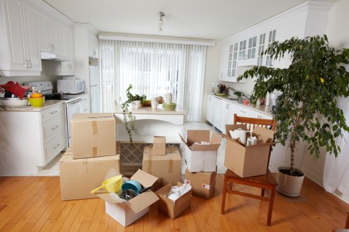 Preparing sofas, tables, and chairs for furniture pick-up in Mayfair