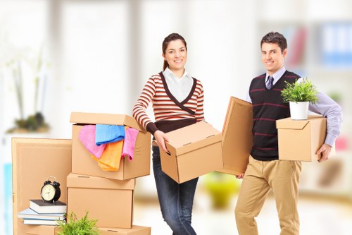 Careful handling of boxes and household items for a Mayfair relocation
