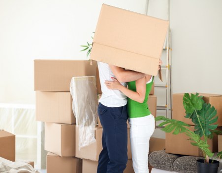 Removal van service for a central London move in Mayfair