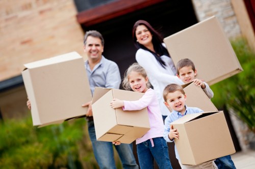 Local removal van team supporting a move in Mayfair