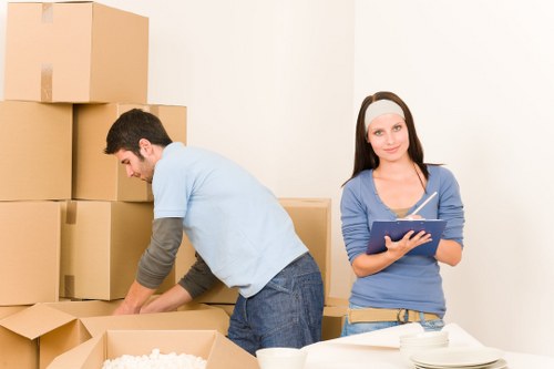 Professional Man And Van Mayfair team completing a secure, careful move