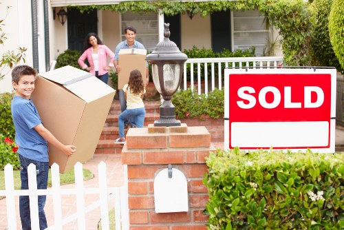 Moving van prepared for a flat, office, or storage collection in Mayfair